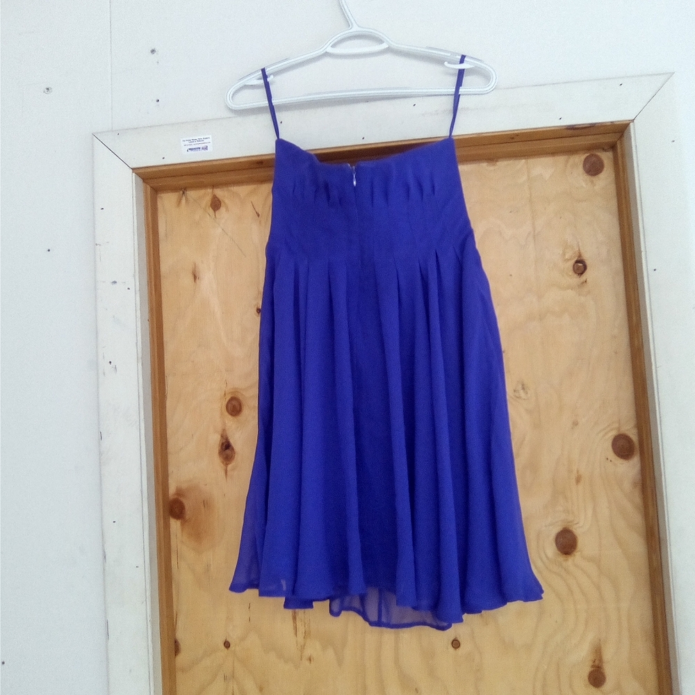 ARDEN B Vibrant Purple Strapless Dress - Picture 6 of 7
